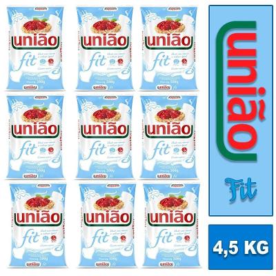 9 Adoçante Em Pó União Clássicos Fit Pacote 500G