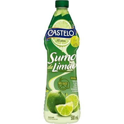 Castelo Alimentos Sumo De Limão 500ml