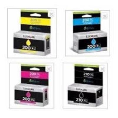 Cartucho Lexmark 200xl Kit 4 Cores