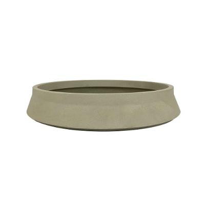 Vaso Vitória-régia Bowl 82 X 16 Cm Cor 05 - Antique Camurça