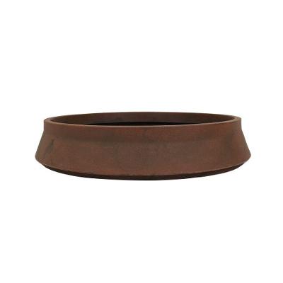 Vaso Vitória-régia Bowl 82 X 16 Cm Cor 09 - Antique Rusty