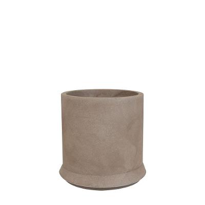 Vaso Vitória-régia 36 X 33 Cm Cor 16 - Antique Castanho