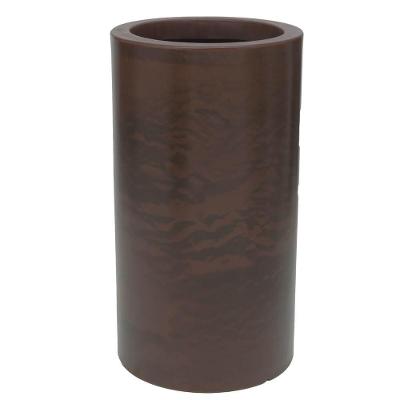 Vaso Cilindro 40 X 73 Cm Cor 09 - Antique Rusty