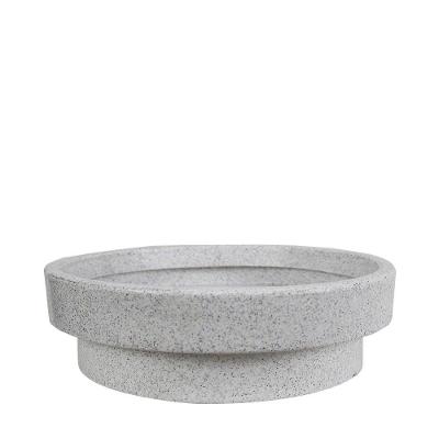 Vaso Loft 32 X 10 Cm Cor 52 - Branco Artstone