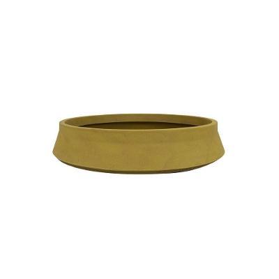 Vaso Vitória-régia Bowl 62 X 12 Cm Cor 28 - Antique âmbar