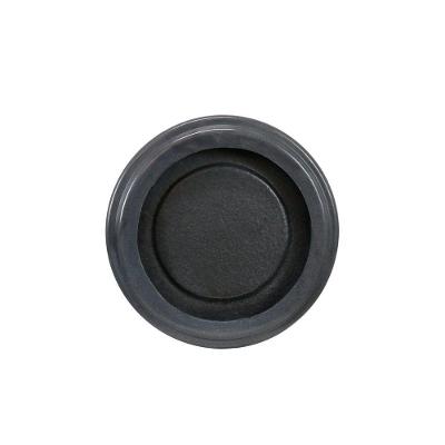 Prato Vaso Loft 23 X 3 Cm Cor 18 - Antique Preto
