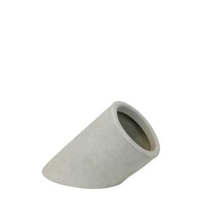 Vaso Tubo 12 X 26 Cm Cor 17 - Antique Branco