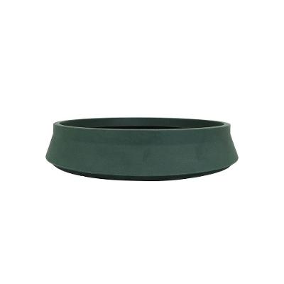 Vaso Vitória-régia Bowl 62 X 12 Cm Cor 33 - Antique Verde