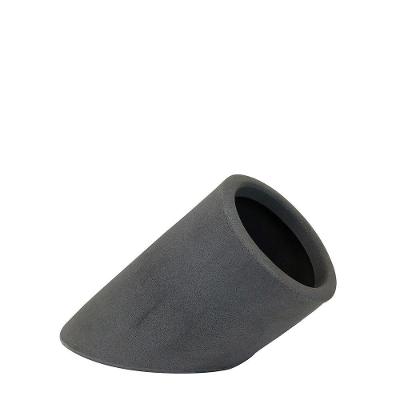 Vaso Tubo 15 X 29 Cm Cor 18 - Antique Preto
