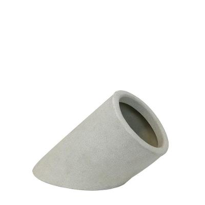Vaso Tubo 15 X 29 Cm Cor 17 - Antique Branco