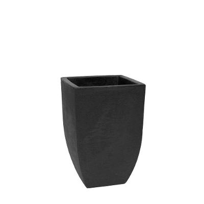 Vaso Malta Trapézio 30 X 45 Cm Cor 07 - Preto Sólido