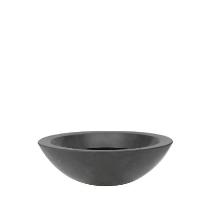Vaso Verona Bowl 54 X 17 Cm Cor 18 - Antique Preto