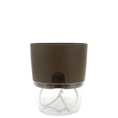 Cachepot Acqua Autoirrigável 12 Cm Cor 34 - Taupe