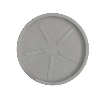 Base Redonda 32 X 3 Cm Cor 19 - Antique Cimento