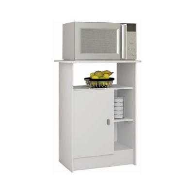 Balcão Multiuso Para Forno microondas Cr20117 Branco Branco