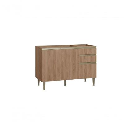 Balcão 2 Portas Com Gavetas Linha Cook