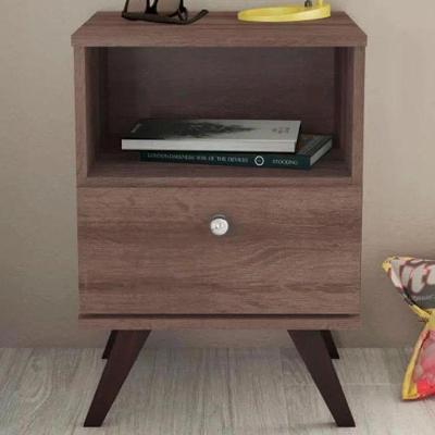 Mesa De Cabeceira Retrô 1 Gaveta