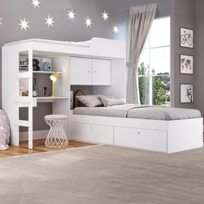 Quarto Juvenil C- Cama Alta Lion E Cama Tokio