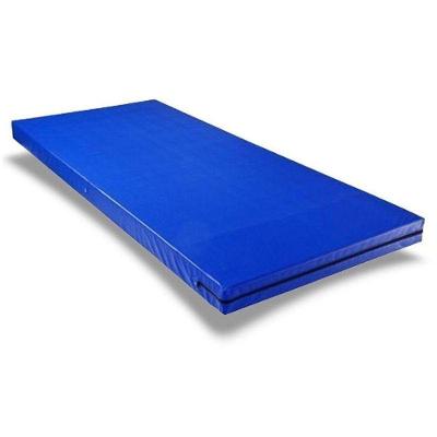 Colchão Solteiro Espuma D20 Hospitalar Impermeável  Pró Saúde Napa Azul (78x188x12) - Luckspuma