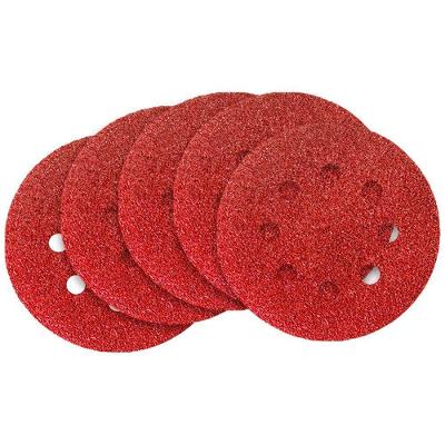 Disco De Lixa Com Velcro 125mm Com Furo - (50 Peças) Fertak 125 Mm - Grao 320