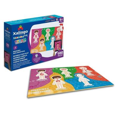 Quebra-cabeça Interactive Play Conhecendo Corpo Humano