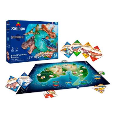 Jogo De Tabuleiro Pangéia 55 Peças Xalingo