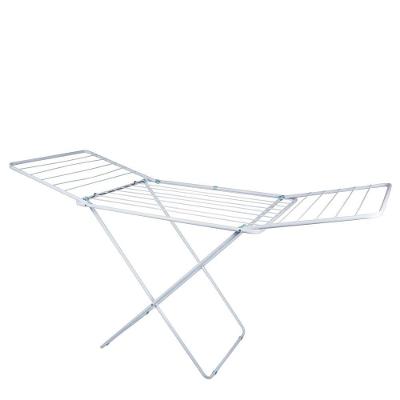 Varal Para Roupa De Chão Com Abas Maxi Retrátil Dobrável Mor Cor Branco