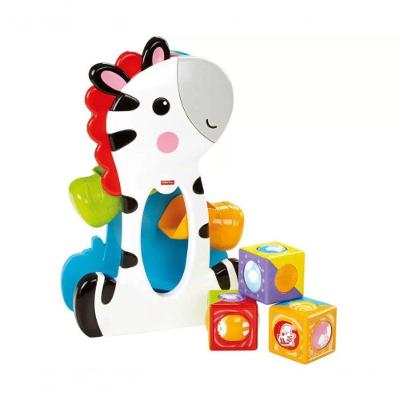 Zebra Com Blocos Surpresa - Fisher Price - Mattel -