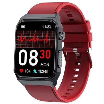 Relógio Inteligente North Edge 1,9 Polegadas Ecg+ppg Monitor Saúde Vermelho