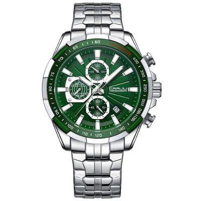 Relógio Masculino Esportivo De Quartzo Multifuncional Verde