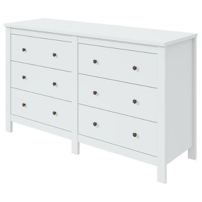 Cômoda Maggiore 6 Gavetas Branco Lopas