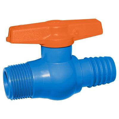 Registro Compacto De Esfera Inicio De Linha 3-4" Com União Dentada 20mm