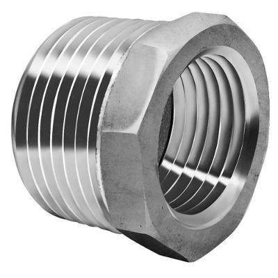 Bucha De Reduçao Rosca Macho E Femea Bsp Inox Berton Tamanho 11-2"x11-4"