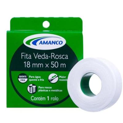 Fita Veda Rosca 18mm X 50m Amanco