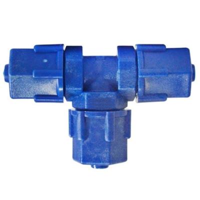 Te 8x8x8mm Para Tubo De Comando Microtubo Automação Rsb