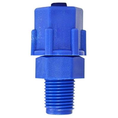 Conector Reto 8mmx1-8" Para Tubo De Comando Microtubo Automação Rsb
