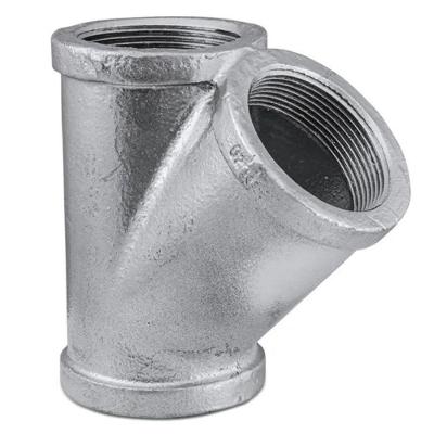 Te Galvanizado 45° Rosac Bsp Berton Tamanho 4"