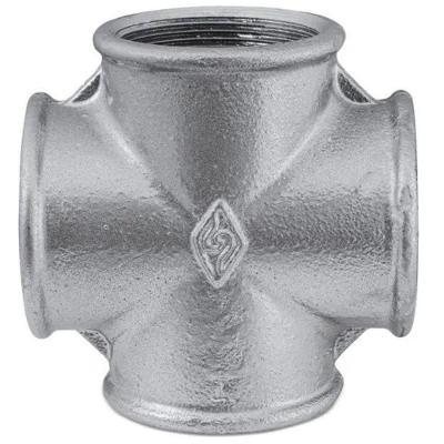 Cruzeta Galvanizada Rosca Bsp Berton Tamanho 2"