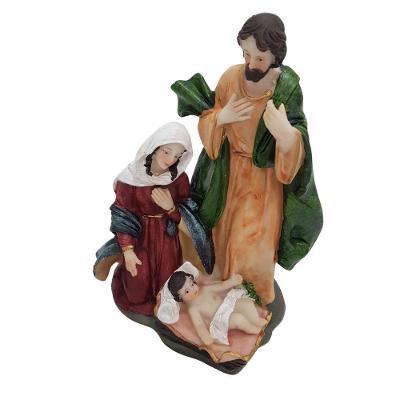 Sagrada Família Em Resina 21cm