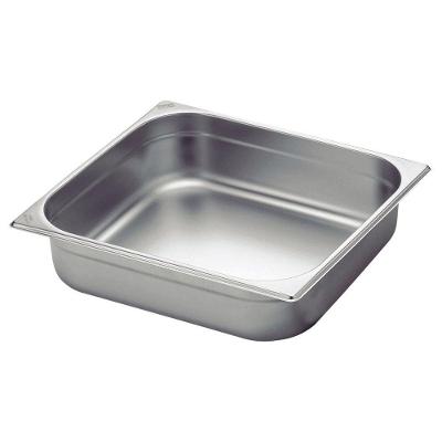Cuba Tramontina Gn 2-3 Em Aço Inox Sem Alças Profundidade 65 Mm - Aço 430 Tramontina