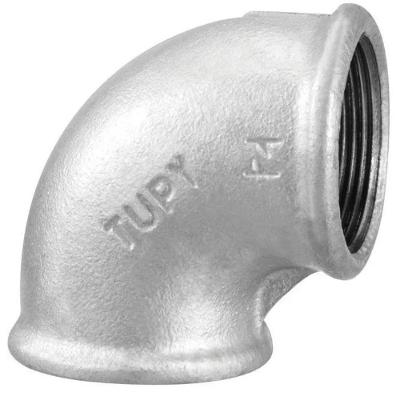 Cotovelo 90° Fêmea Bsp Galvanizada Tupy Tamanho 1"