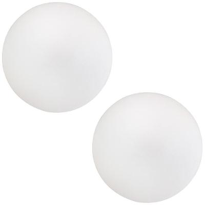 Kit 02 Assentos Redondo Branco 35 Cm