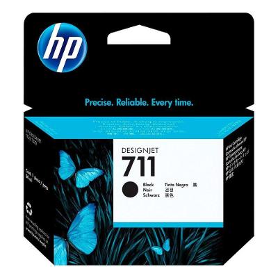 Cartucho De Tinta Hp 711 Preto Pluk 80Ml Cz133Ab