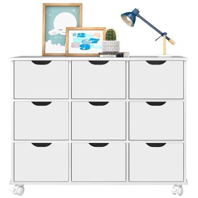 Nicho Organizador Multifuncional Q01 9 Gavetas Branco
