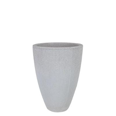 Vaso Sp27 30 X42 Cm Cor 52 - Branco Artstone