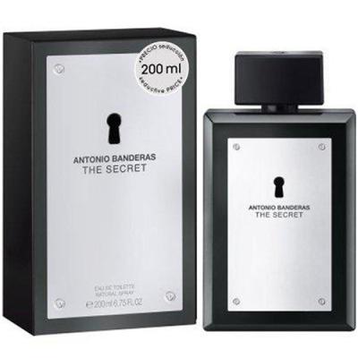 Perfume The Secret Antonio Banderas Eau De Toilette Masculino 200ml