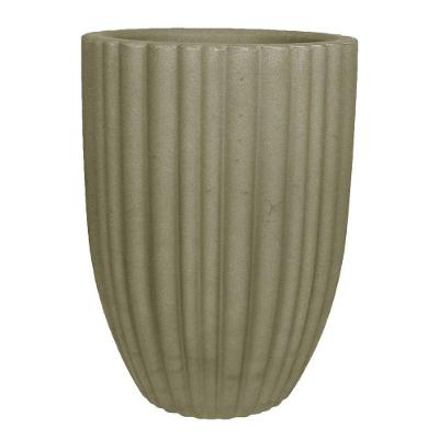 Vaso Redondo Cacau 42 X 54 Cm Cor 05 - Antique Camurça