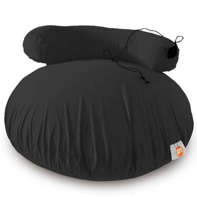 Puff G-pouf Preto - Sensorial E Leve/enchimento De Pérolas