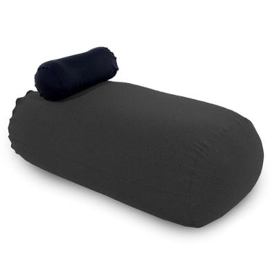 Puff Kevin - Puff Com Apoio De Cabeça - Preto