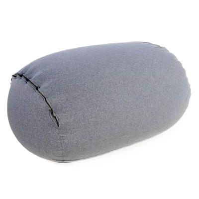 Puff Rollo - Sensorial E Versátil Com Enchimento Cor Cinza
